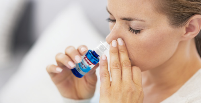 Use a nasal spray
